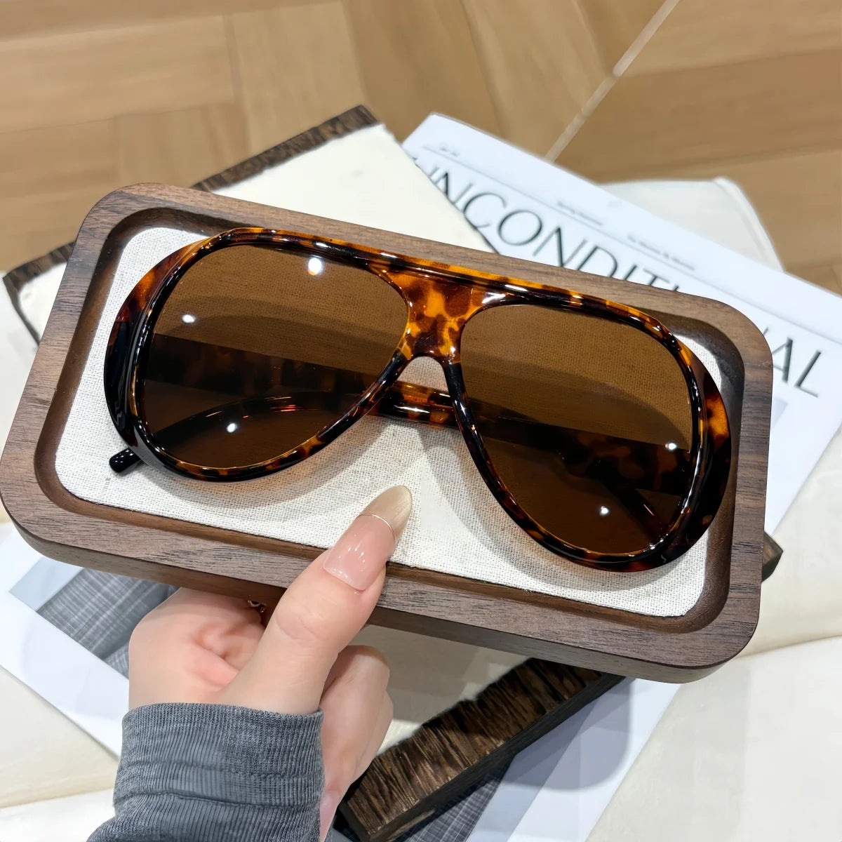 3pcs European and American retro style men's and women's fashionable sunglasses trend versatile summer sun shading and UV protec