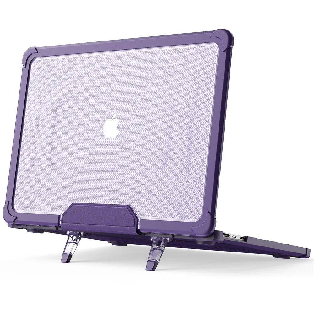 For Macbook Air 15 A3241 M4 2025 Protective Stand Cover Case Compatible with M2 M3 Model A3114 Shell for Air/Ppro 13.6 14 16.2
