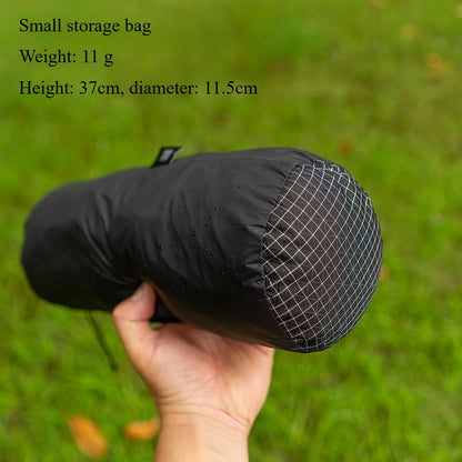 UHMWPE 20D Double Silicon Nylon+Dyneema X-Gripstop Storage Bag Bucket Bag Ultralight 11g/13g Hiking and Camping Tent Storage Bag