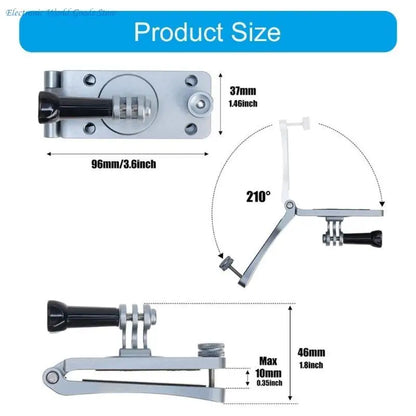 A3PD Secure Camera Clip Solution Practical Camera Clip Tool for Action Camera