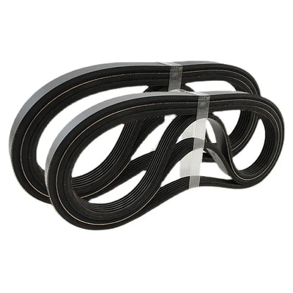 Rubber multi wedge belt PH137/140/161/174-456mm, lathe woodworking sports equipment transmission belt traction belt