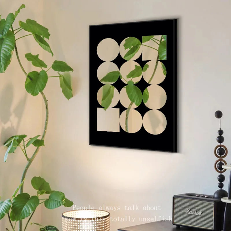 Nordic Painting Metal Wall Art Luxury Calligraphy Design Wall Ornaments Living Room Art of Murals Home Decorations Accessories
