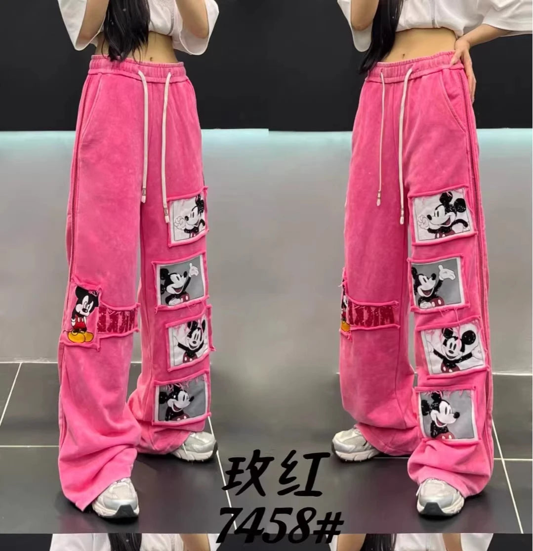 Original Design Sense Long Slacks 2025 Autumn New Fashionable Loose Casual Pants Ladies With Draped Straight Wide-Leg Trousers