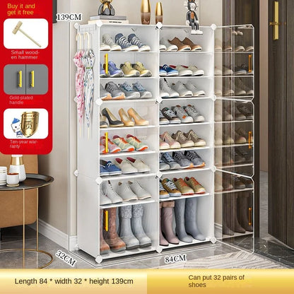 Modern Home Hallway Furniture Shoe Rack Cabinet For Living Room Storage Organizer Shelf Shoes Women's Sandals Cupboard Shoerack