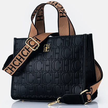 CH Women's Bags Metal Logo Casual Large Capacity Light Luxury Brand Designer 2026 New Fashion High Quality Women's Handbag