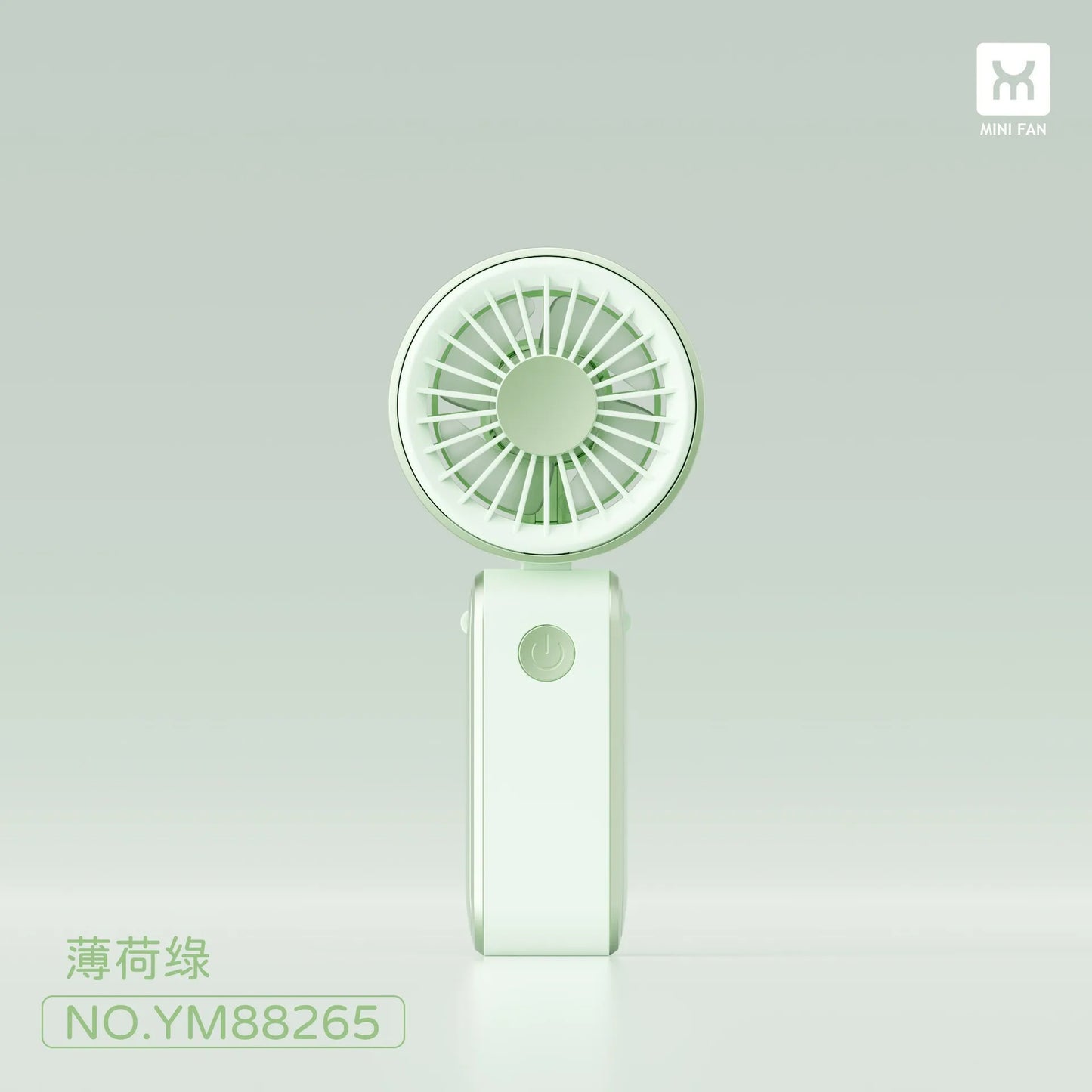 Portable Mini Handheld Fan Usb Rechargeable Foldable Strong Wind 3 Speed For Outdoor Travel Office Personal Cooling Small Gift