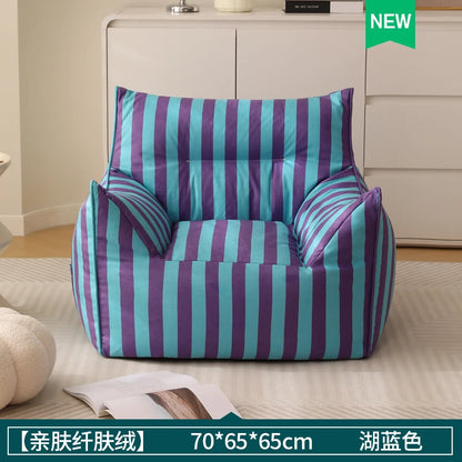 Bean Bag Furniture Sofas For Living Room Compression Puffs High-density Resilient Foam Sillones Comprimidos Scandinavian Style