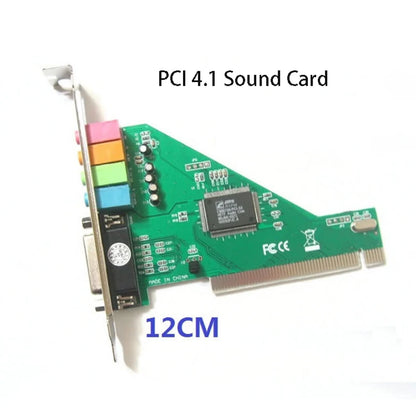 4.1 PCI Sound Card 8738 Audio Extend Adapter for PC Desk Computer Motherboard 4.1 Sound Channel Independent Sound Converter
