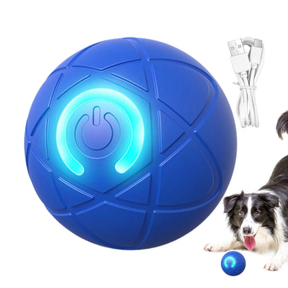 Pet Toy Ball Electric Interactive Game Gravity Sensor Smart Jumping Rolling Ball Automatic Moving Puppy Cat Entertainment Toys