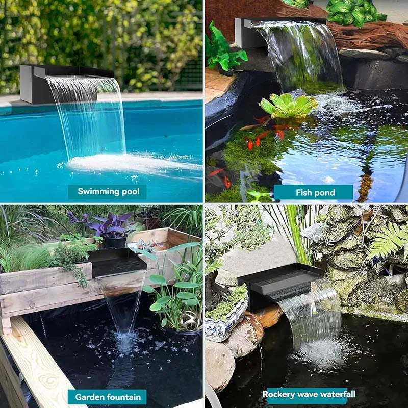 Filter Sink Box Filter Pond Hanging Waterfall Filter Garden Pond Garden Waterfall New Pond Waterfall Pump Kit