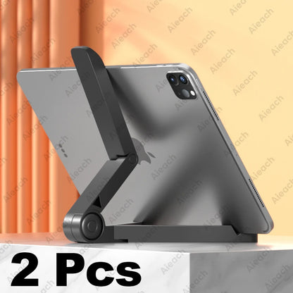 Portable Monitor Stand & Tablet Stand Holder Adjustable, Foldable, For 7 to 12 Inches Most Tablets, Kindle Fire and Smart Phones