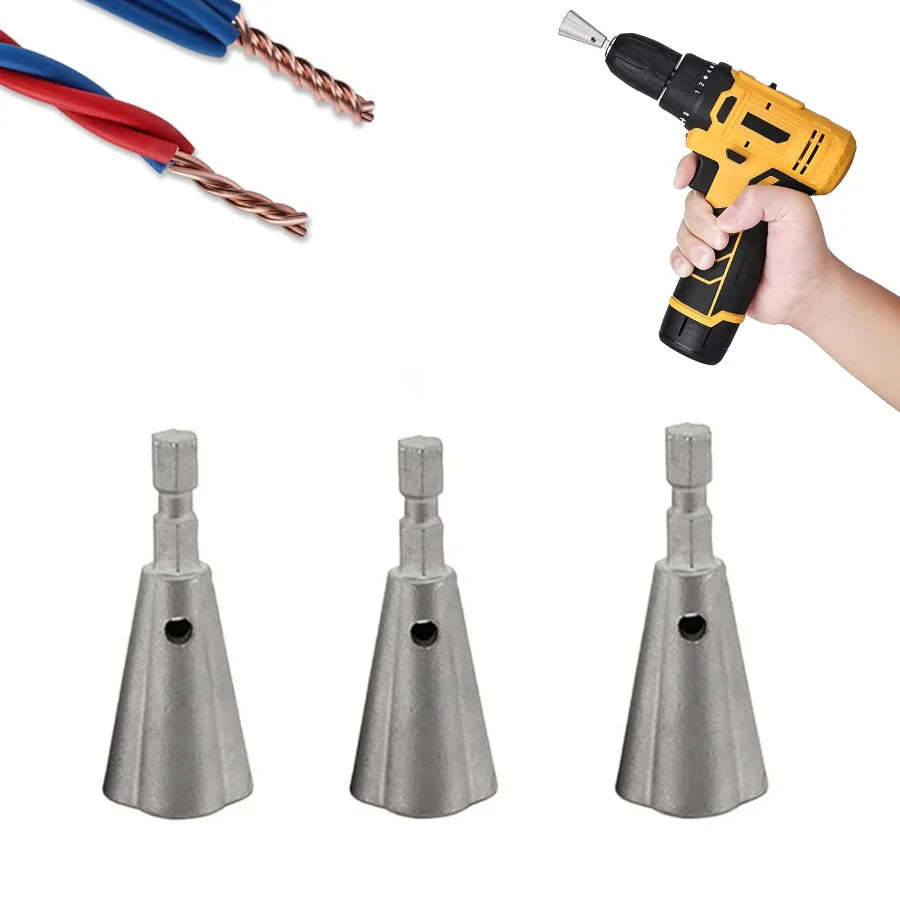 1PC Wire Twisting Tools Quickly Twister Electrician Artifact for Power Drill Drivers Twisted Connector Cable Device Multi-tool