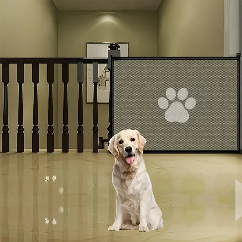 Pet Barrier Fences Portable Folding Breathable Mesh Cat and Dog Safety Fences Pet Supplies to Ensure Pet Safety