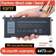 SUOZHAN 51Wh 93FTF Battery for Dell Latitude 5580 5480 5280 5590 5490 5491 5290 5288 5488 5495 5591 E5580 E5480 E5280 E5590
