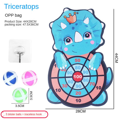 Baby Toys Basketball Ball Sucker Dinosaur Toy For Kids 2 To 4 Year Old Boy 1 Year Birthday Gift  Outdoor Indoor Sport Board Game