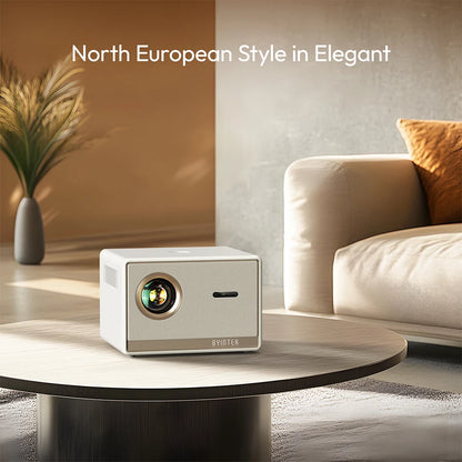 BYINTEK PLATO T5 1080P Projector 4K 1000ANSI Smart Android 9.0 ProfessionalBass Wifi 6 Projetor Office Home Theater  Projectors