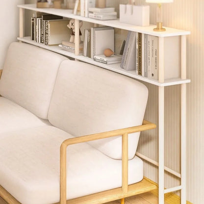 Multi-Functional Storage Rack Bedside Narrow Gap Table Small Family Bedroom Desk Sofa Table Modern Wooden Storage New Arrival