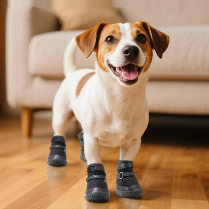 Waterproof Dog Shoes Teddy Outdoor Walk Dog Shoes Small Bichon Wear Resistant Soft Anti Slip Pet Supplies Comfort Products