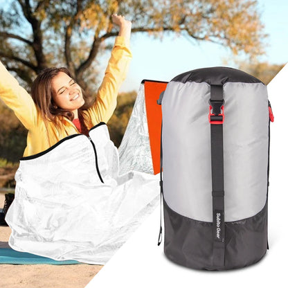 Compression Sack 1-25L Compression Stuff Sack Water-Resistant & Ultralight Sleeping Bag Stuff Sack Space Saving Gear for Camping