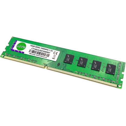 DDR3 16GB 1600MHZ  Desktop Memory Ram PC3-12800 UDIMM 240Pin Non-ECC Unbuffered 1.5V CL11 Dual Rank