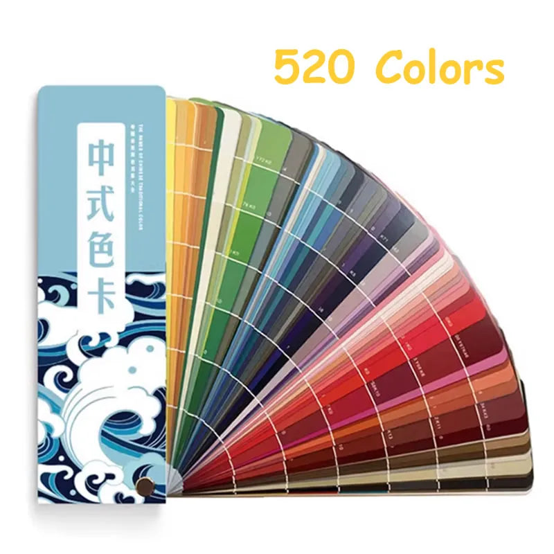 Color Test Card Chromatogram Test Color Identification Card Clothing Color Identification Chart