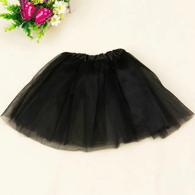 Tutu Skirt Women's 50s Skirt Retro Ballet Dance Skirt 3-Layer Tulle Ballet Rockabilly Petticoat Underskirt Dance Dress Cosplay