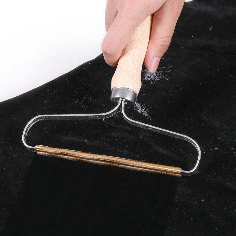 Portable Lint Remover Pet Hair Remover Brush Manual Lint Roller Sofa Clothes Cleaning Lint Brush Fuzz Fabric Shaver Brush Tool