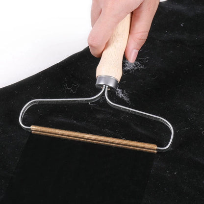 Portable Lint Remover Pet Hair Remover Brush Manual Lint Roller Sofa Clothes Cleaning Lint Brush Fuzz Fabric Shaver Brush Tool
