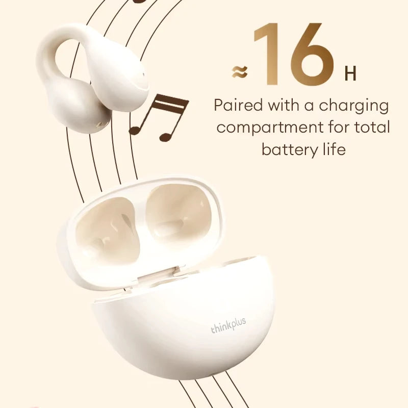 Original Lenovo LP25 Wireless Bluetooth V5.4 Earphones ENC Noise Reduction For HD Calls Headphones Deep Bass Sound Music Earbuds