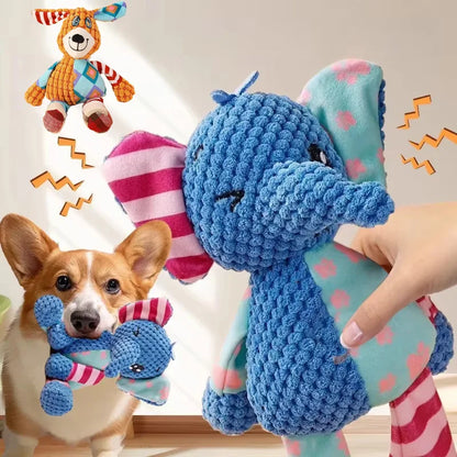 1/2 Pcs Pet Toys Dog Toys Plush Sound Toys Plush Biting and Grinding Resistant Cat Toys Pet Supplies Dog Toys