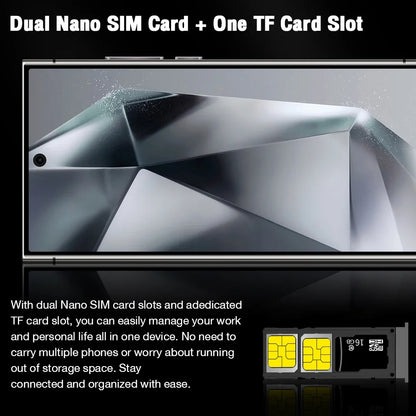 2026 New S26 Ultra Global Version original intelligent 5G dual card dual standby system 7.3-inch 8000mAh Battery Arrival