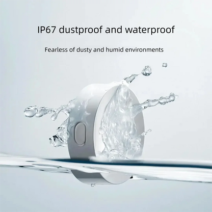 Xiaomi Water Leak Sensor 2 Bluetooth 5.2 Water Immersion Detector Soaking Sound and Light Alarm Remote Control with Mi Home APP