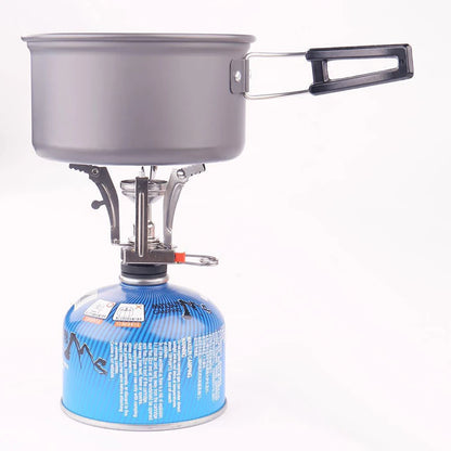Gas Cooker Camping Accessories Portable Outdoor Camping Aluminum Alloy Ultra Light Picnic Cooking Camp Stove Survival Furnace