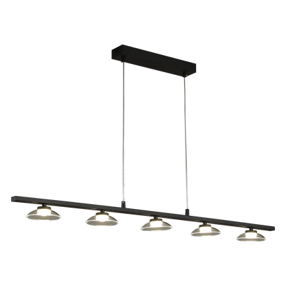 Modern Led Lighting Living Room Long Strip Chandeliers Dining Table Ceiling Lighs Meeting Room Café Bar Lamps Indoor Lamp