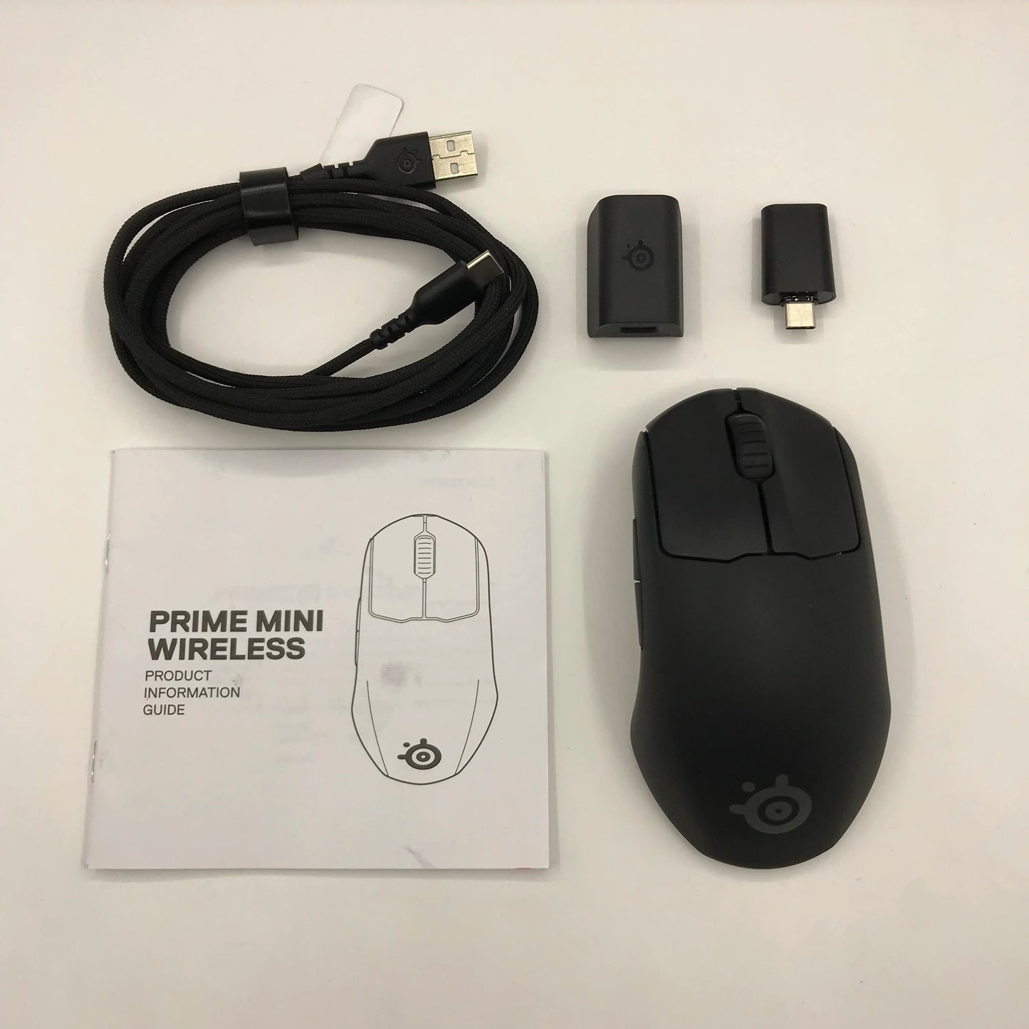 SteelSeries Prime Mini Wireless FPS Gaming Mouse Ultra Lightweight Esports Programmable 18K CPI Sensor Magnetic Optical Switches