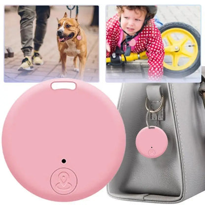 Mini traceur GPS anti-perte avec alarme intégrée, porte-clés intelligent Bluetooth, pour chien, animal de compagnie ou enfant.
