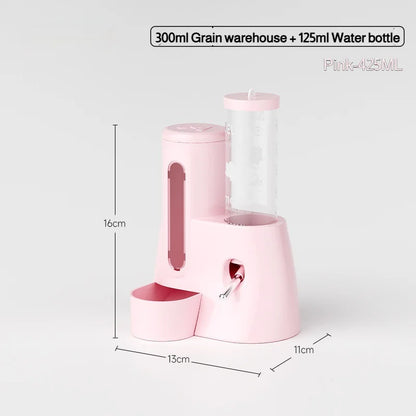 80-425ml Hamster Water Bottle with Stand Leak-Proof Dechatable Automatic Dispenser Small Pet Supplies for Guinea Pigs Rabbit Use