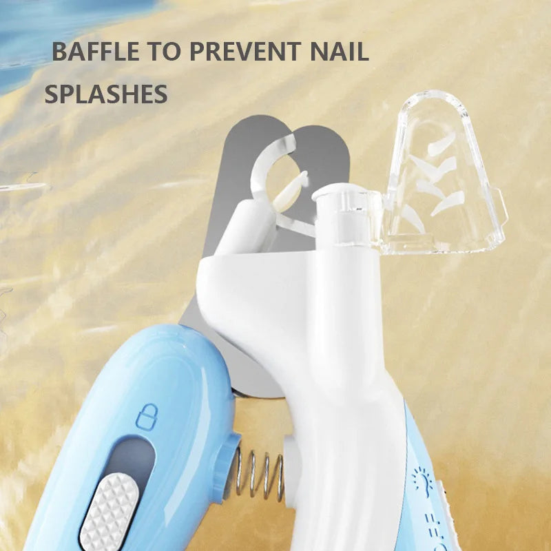 Professional Pet Nail Clippers with LED Light - Pet Claw Grooming Trimmer for Dogs Cats Small Animals Paw Nail Care Pet Supply