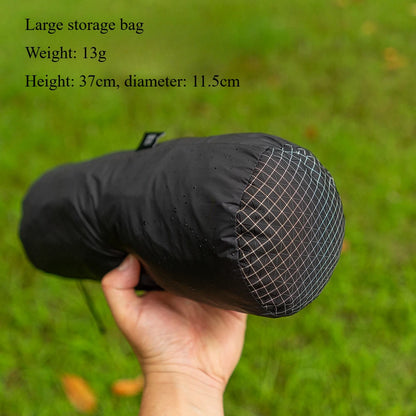 UHMWPE 20D Double Silicon Nylon+Dyneema X-Gripstop Storage Bag Bucket Bag Ultralight 11g/13g Hiking and Camping Tent Storage Bag