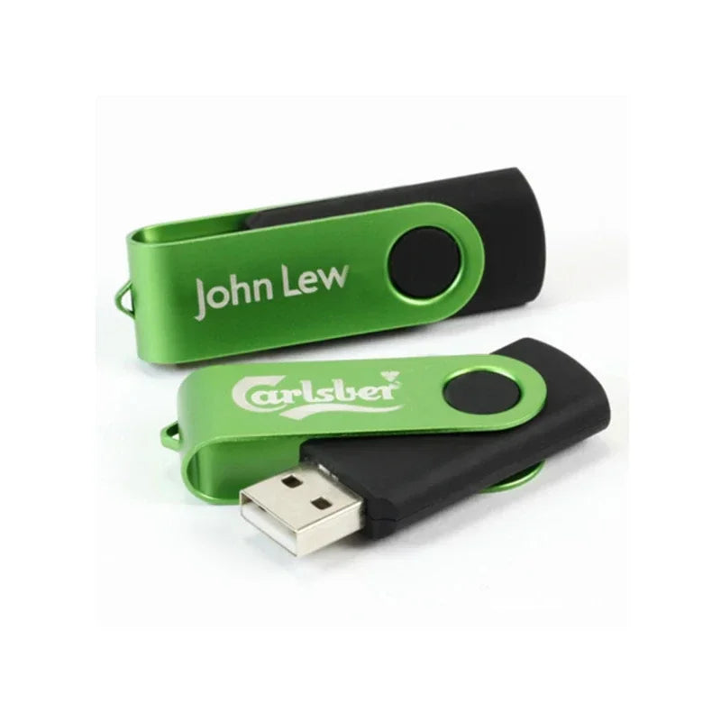 Engrave Gift USB Flash Pen Drive 2.0 4gb 8gb Memory Stick 128mb 16gb 32gb Pendrive for Business Mini Cle U Disk 64GB Memoria Usb