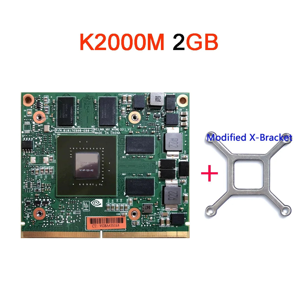 Quadro K610M K1000M K1100M K2000M K2100M K3000M K3100M K4000M K4100M K5000M K5100M Video Card For iMac A1311 A1312 2010 2011