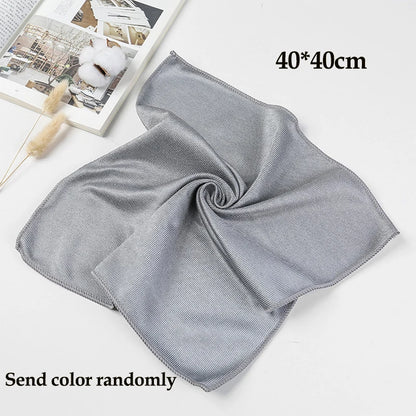 Car Glass Cleaning Tools Towel Chiffon Microfibres Voiture Absorbent Cloth Auto Glass Cleaning Towels Wash Car Cleaning Gadget