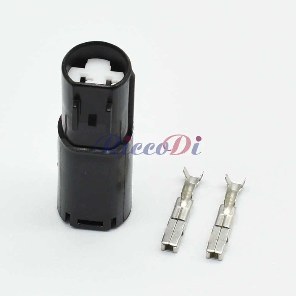 1 Set 2 Pin FCI 211PC022S0004 1.5 Automotive Fuel Injector Wire Connector DJ7026DA-1.5-21