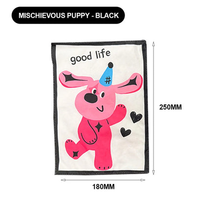 Pet Dog Chew Toys Crinkle Paper Squeaky Boredom Buster Dog Entertainment for Small Medium Breeds Like Teddy Corgi Fun Voice Toys