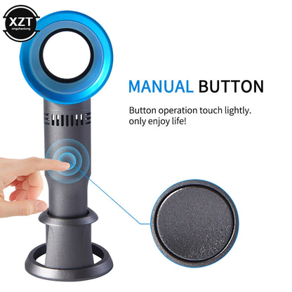 Portable Mini Electric Fan Handheld Fans USB Desk Fan Rechargeable Battery Powered Fan for Home Office Camping and Travel