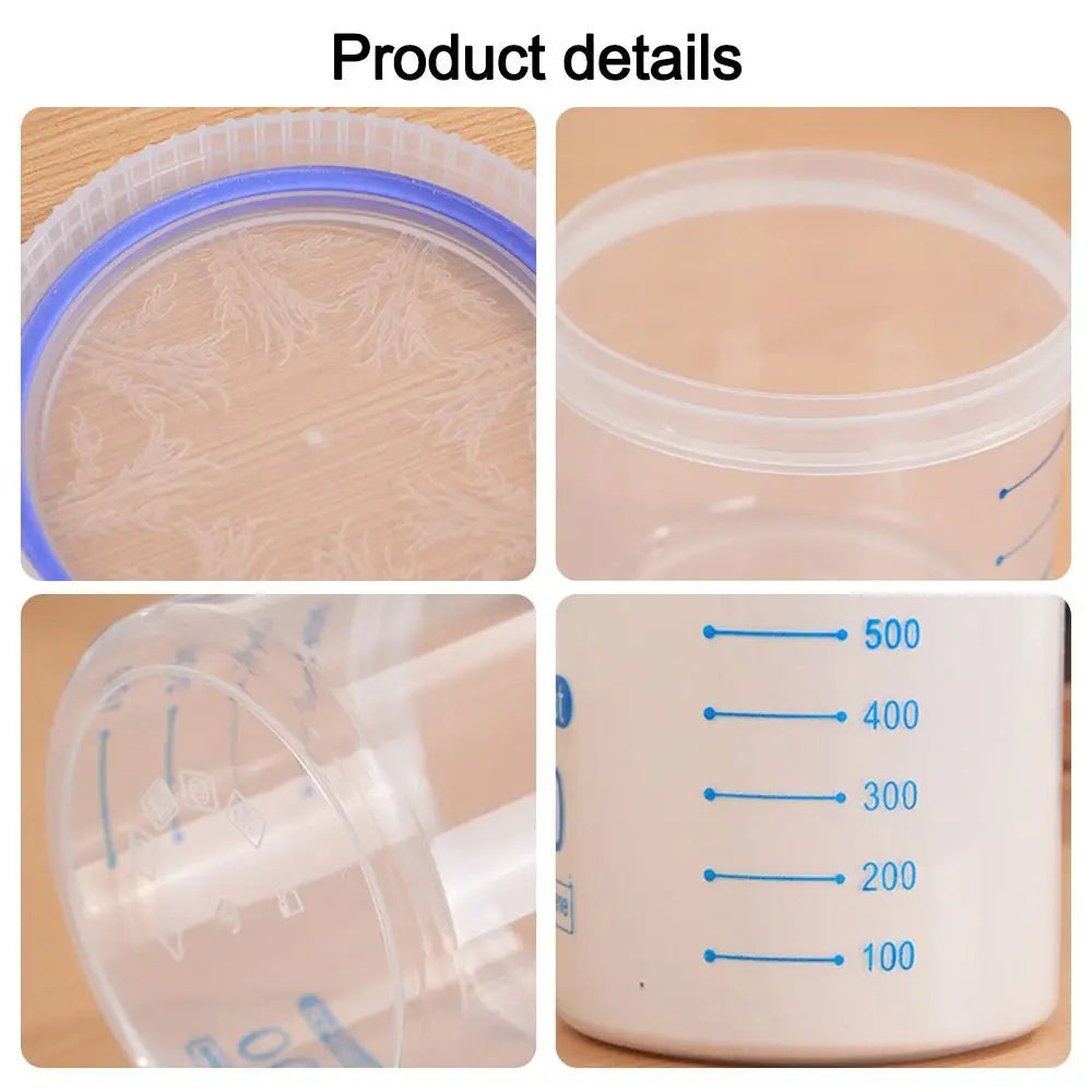 600/800/1000/1500ML with Lid Storage Box Moisture-proof Large Capacity Storage Bottle Storage Containers Miscellaneous Grain