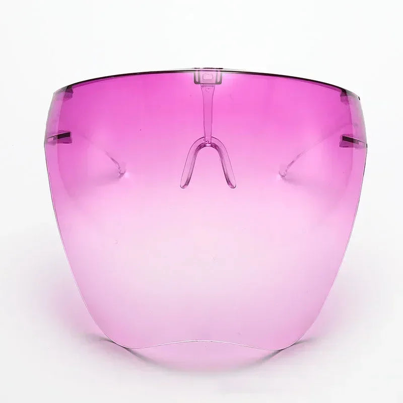 Protective Faceshield Glasses Sunglasses Transparent Anti-fog Anti-splash Protective Mask Full Face Covered Safety Sunglasses