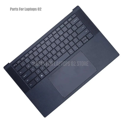 D+05Y9T0 070KPW Laptop Top Case Upper Palmrest Case W/ Backlit Keyboard Touchpad Antenna for Dell XPS 15 9510 9500