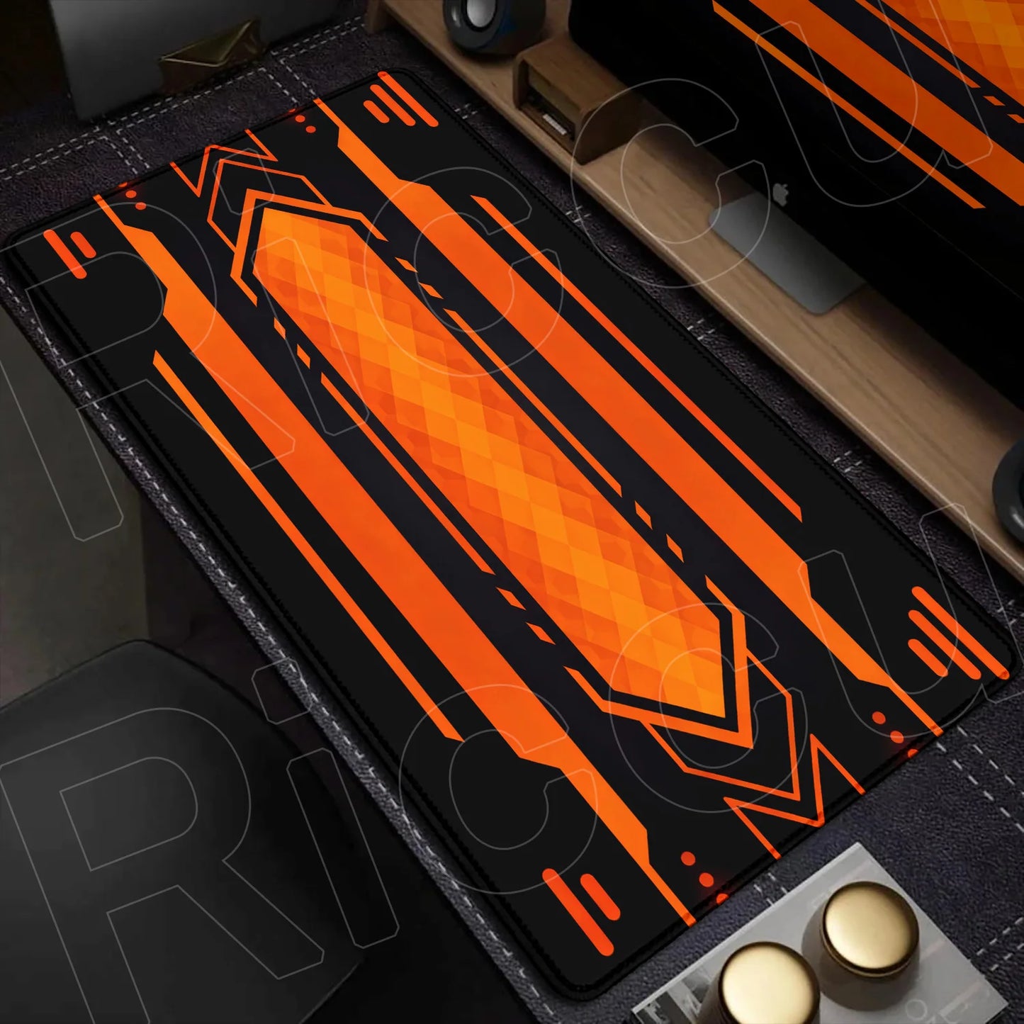 HD sci-fi style Computer Mouse Pad Gaming PC Accessories Large MausePad Sense of Science and Technology Desk mat Keyboard Pads