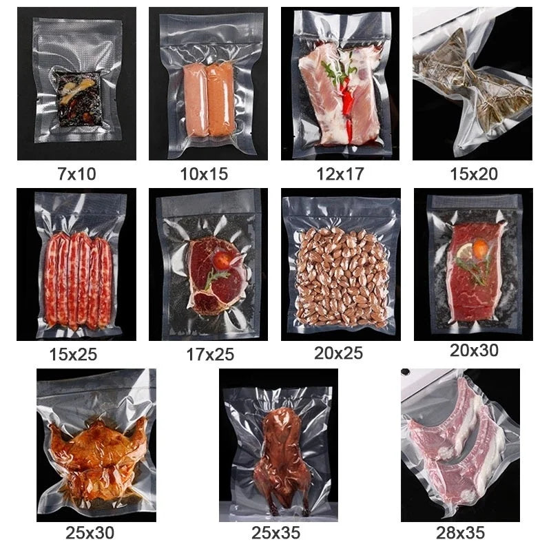 Food Vacuum Sealer Bags For Sous Vide Food Saver Kitchen Storage Bag BPA-Free Vacuum Packaging Bags Kitchen Tool 20cm*500cm Roll